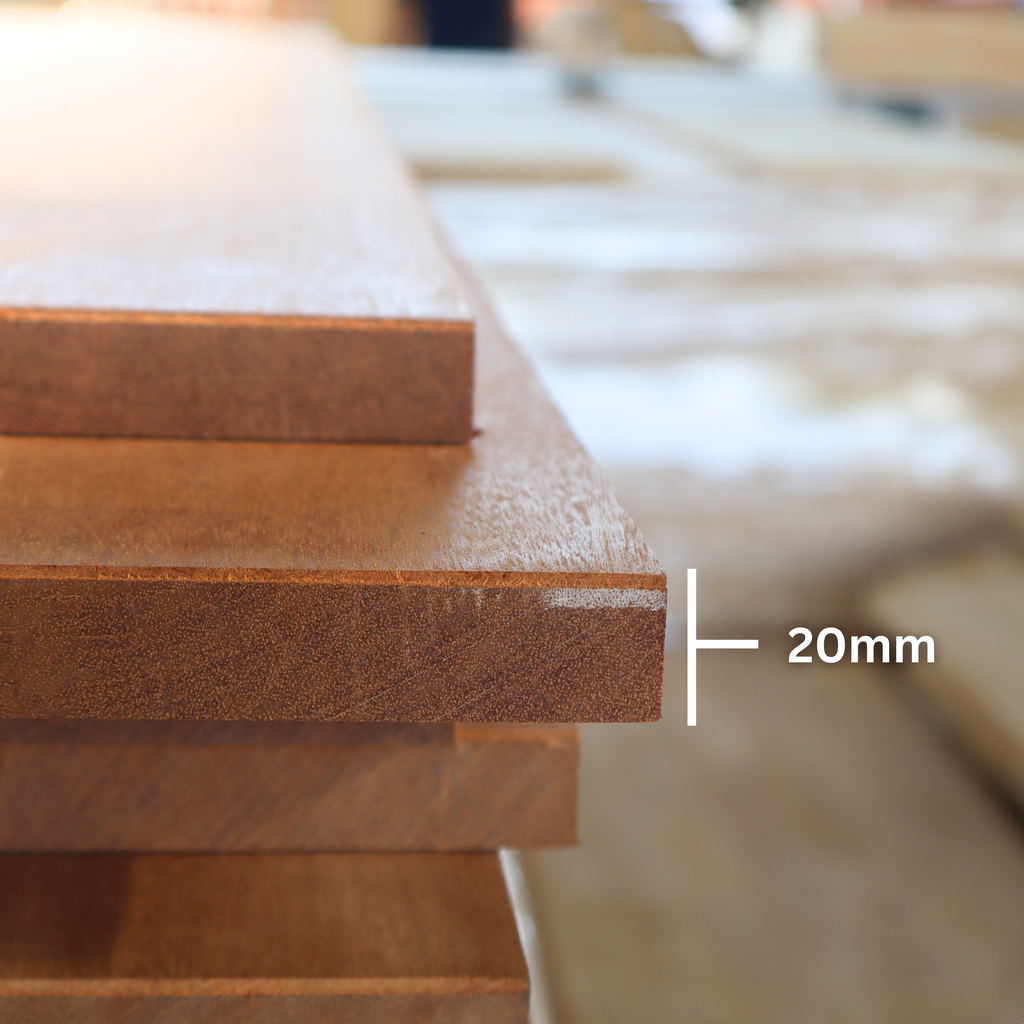 Red Meranti FJL Board 20mm -4x8ft 【Grade AB】