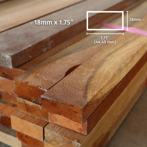 Balau Solid Wood 18mm x 1.75'' [Smoothed]