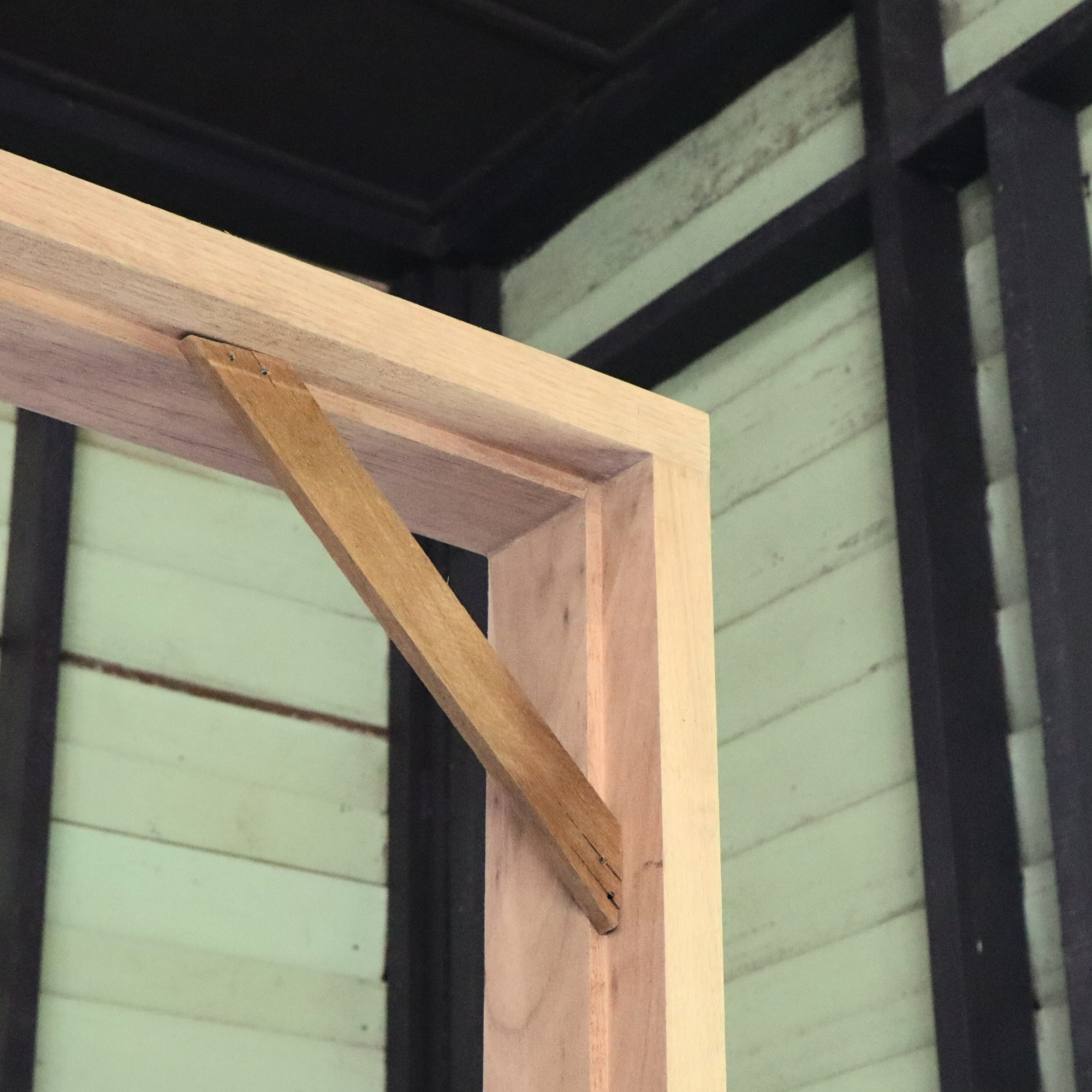 Red Meranti Door Frame - 30'' x 7'